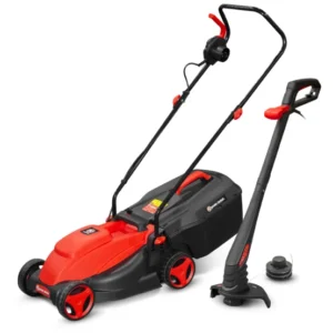 Pack Tondeuse 1300W et Coupe-Bordures 250W – ELEM Garden Technic
