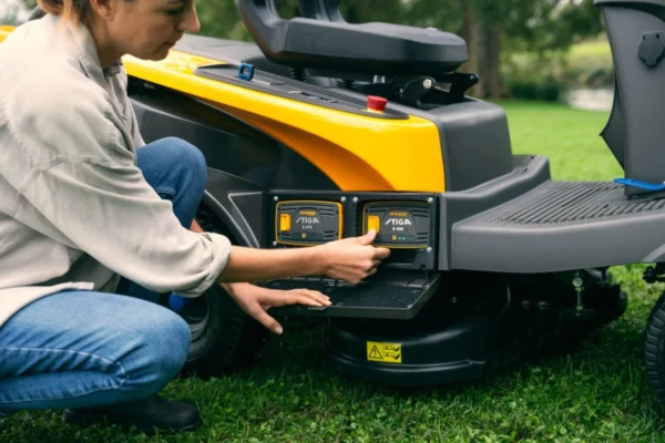 Tondeuse Autoportée à Batterie STIGA Swift 372e – ePower 48V, 5Ah