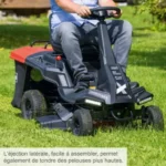 Tondeuse Autoportée Rider Villager VTR650 – Coupe 61 cm, Moteur Loncin