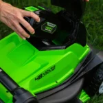 Tondeuse à Batterie Poussée GREENWORKS GD48LM46 – 48V, Coupe 46 cm