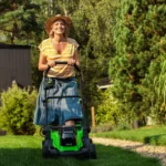 Tondeuse à Batterie Poussée GREENWORKS GD48LM46 – 48V, Coupe 46 cm