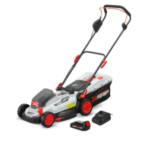 Tondeuse Rechargeable X-Performer – 20V Max, Coupe 33 cm, avec Batterie 2Ah Incluse