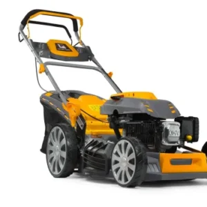 Tondeuse à Gazon Thermique Autotractée Powermat – 8 en 1, Moteur 173 cc, Coupe 51 cm