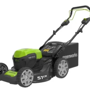 Tondeuse à Gazon Tractée GREENWORKS – Batterie 48V, Coupe 51 cm,