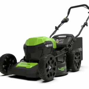 Tondeuse à Batterie Tractée GREENWORKS GD48LM46SP – 48V, Coupe 46 cm, Modèle Machine Nue